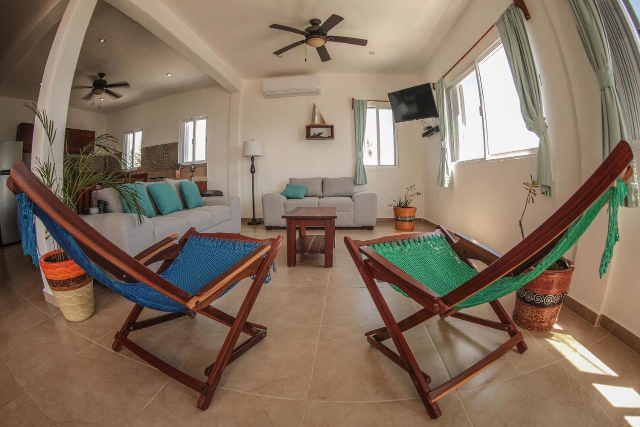 Caribbean Casa Blanca Apartment Xcalak Exterior foto